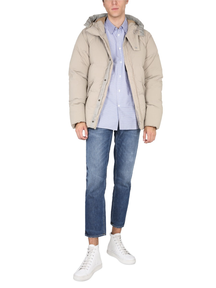 TEN C Artic Down Floor Jacket - Regular Fit