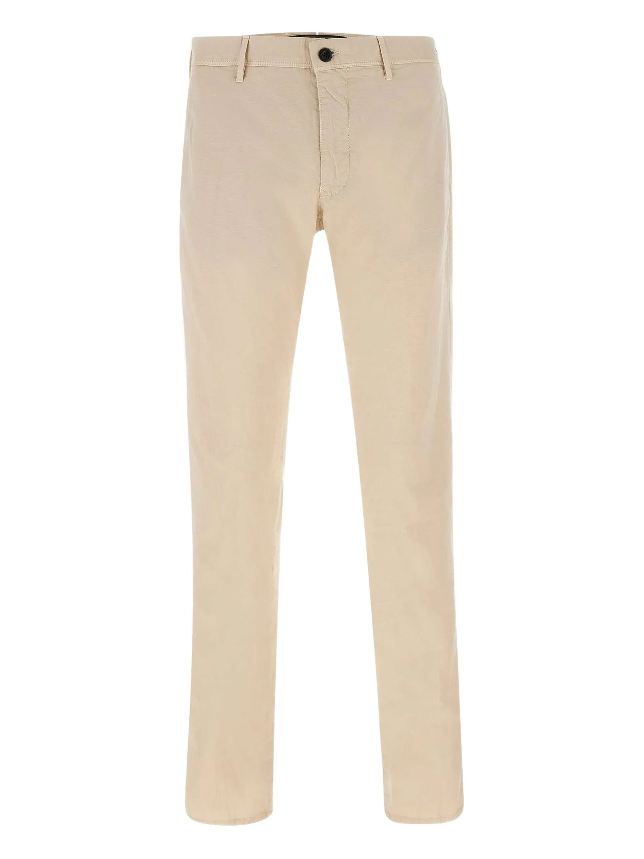 INCOTEX Stretch Cotton Trousers for Men - SS24
