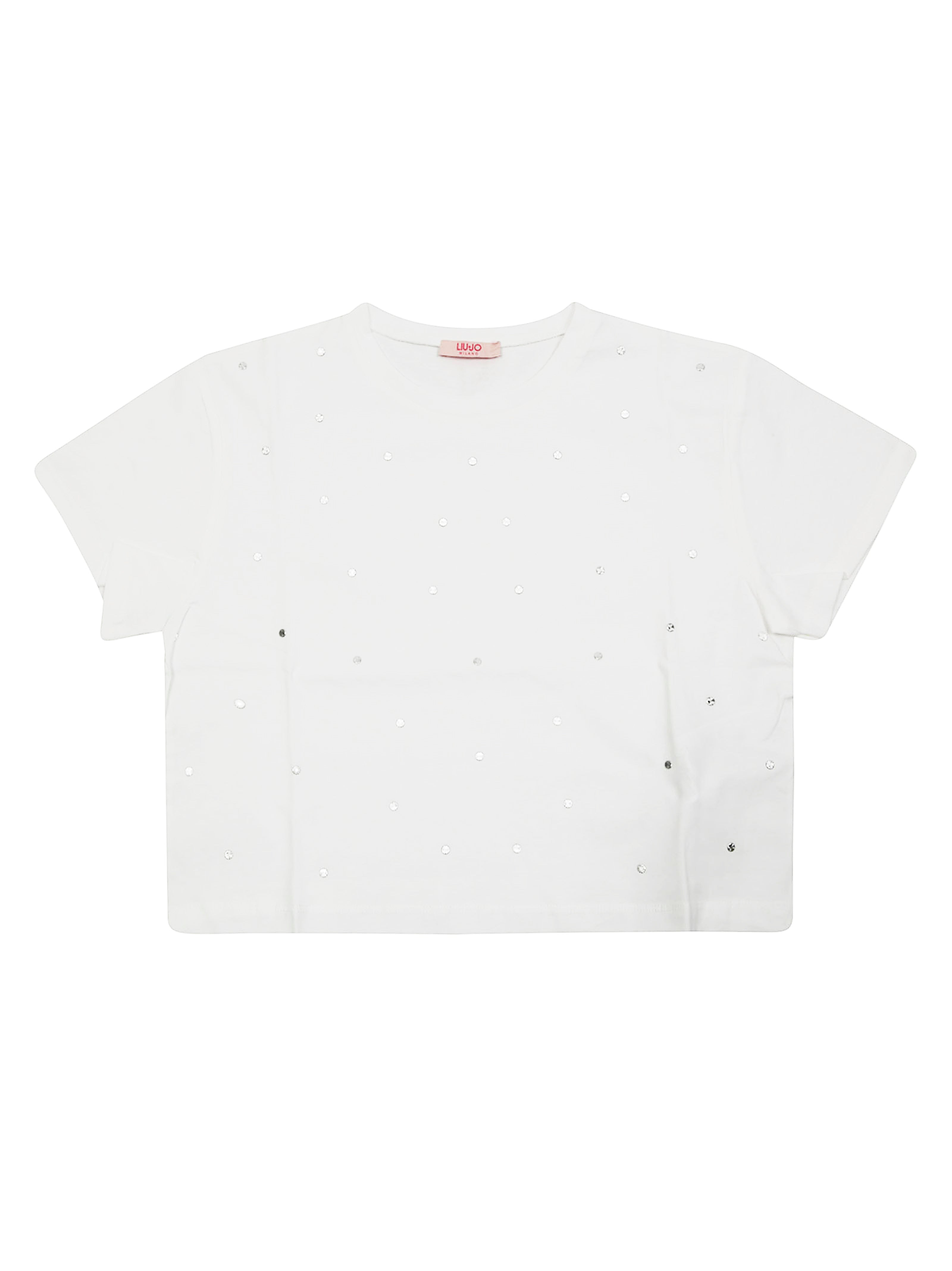 LIU JO KIDS Mini Strass Short Sleeve T-Shirt