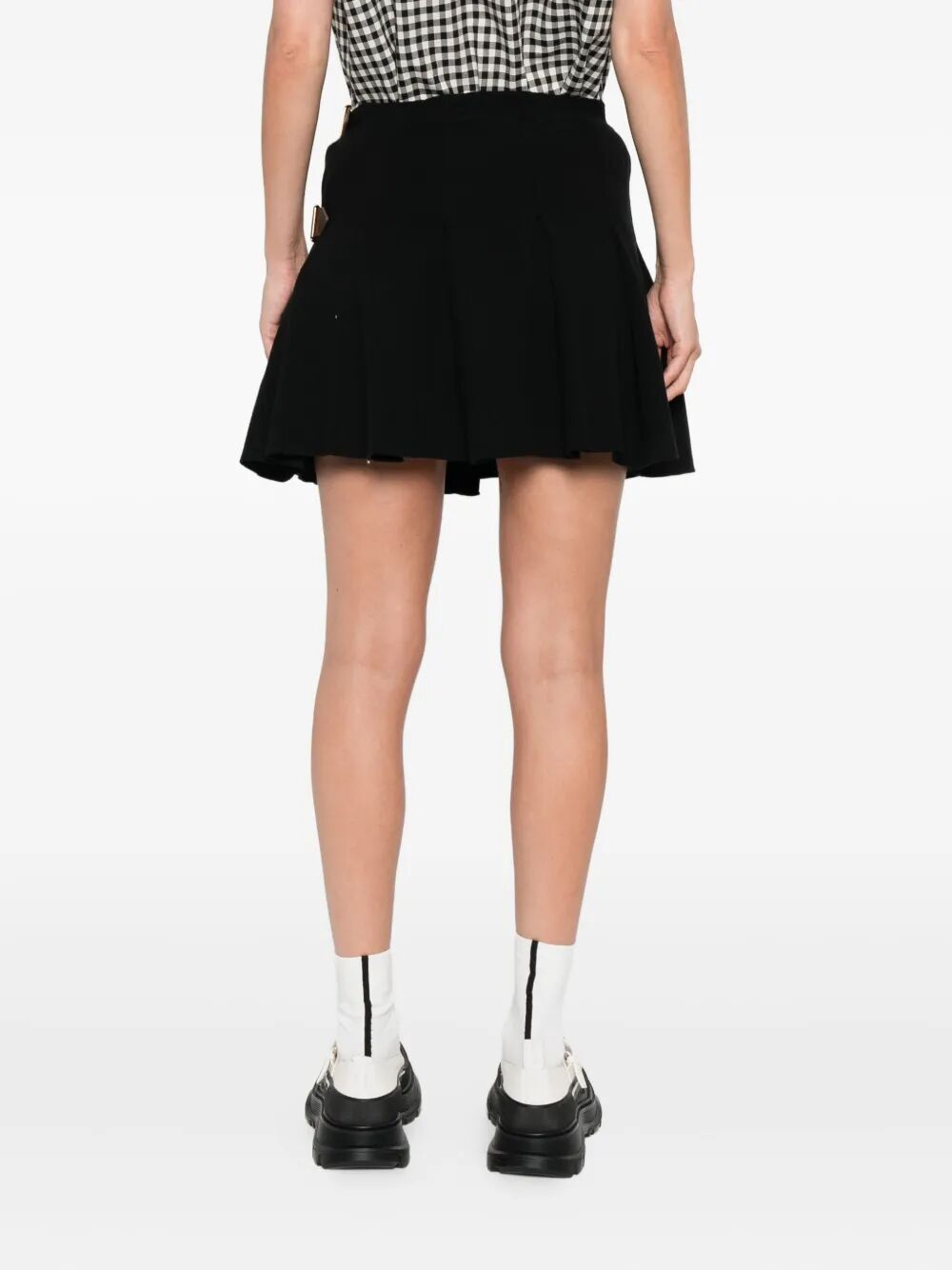 VIVIENNE WESTWOOD Chic Pleated Kilt Mini Skirt