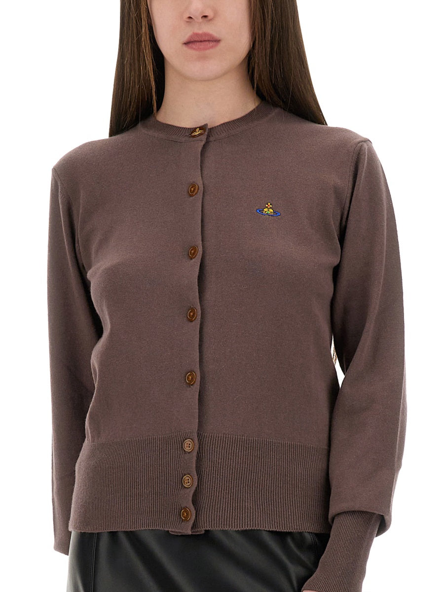 VIVIENNE WESTWOOD Elegant Cotton Cashmere Sweater for Women - FW25