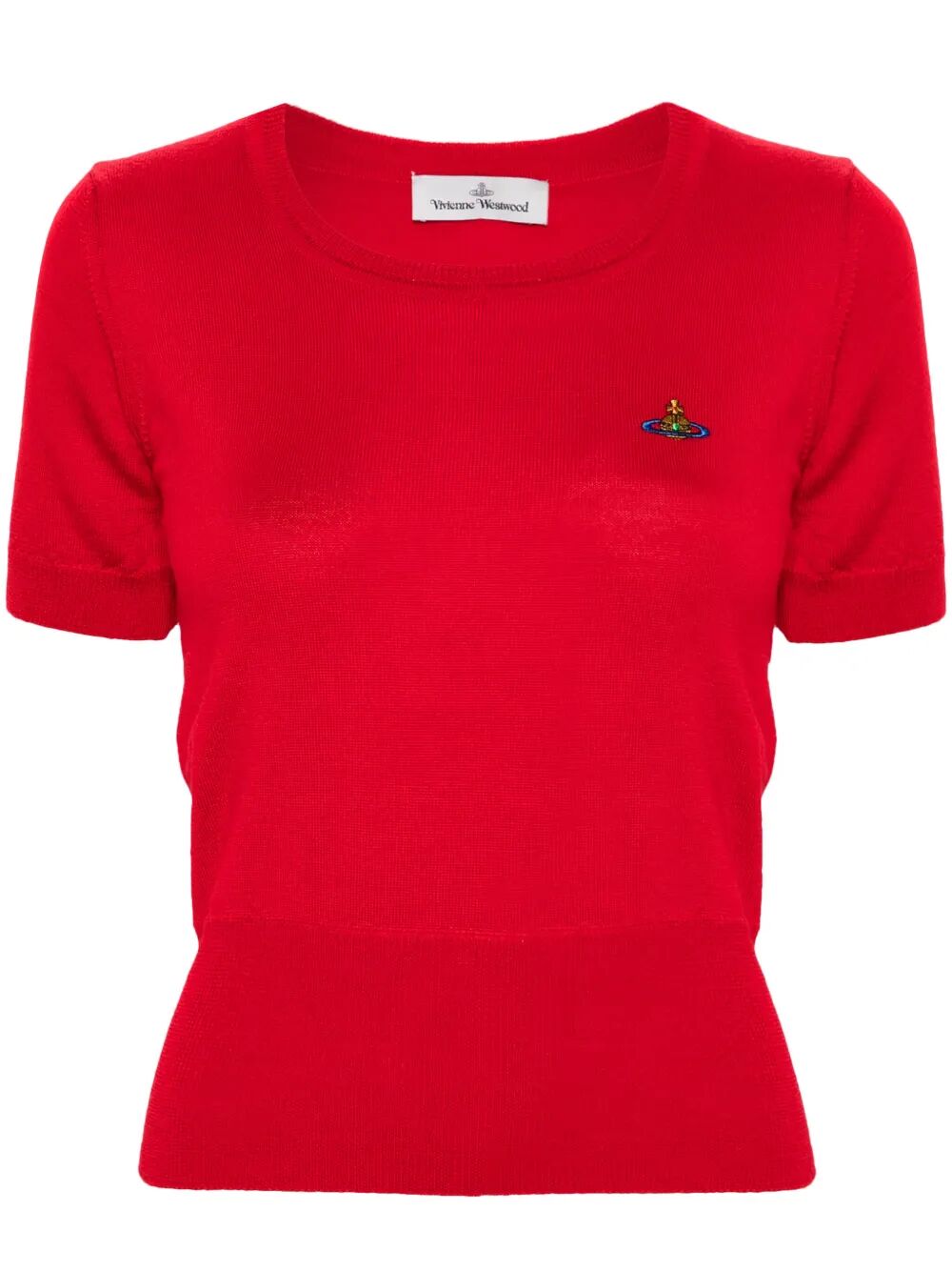 VIVIENNE WESTWOOD Mini Knit Short-Sleeved Top