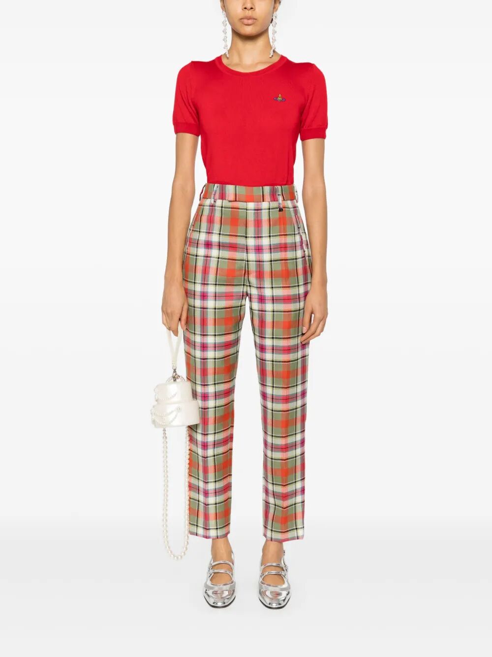 VIVIENNE WESTWOOD Mini Knit Short-Sleeved Top