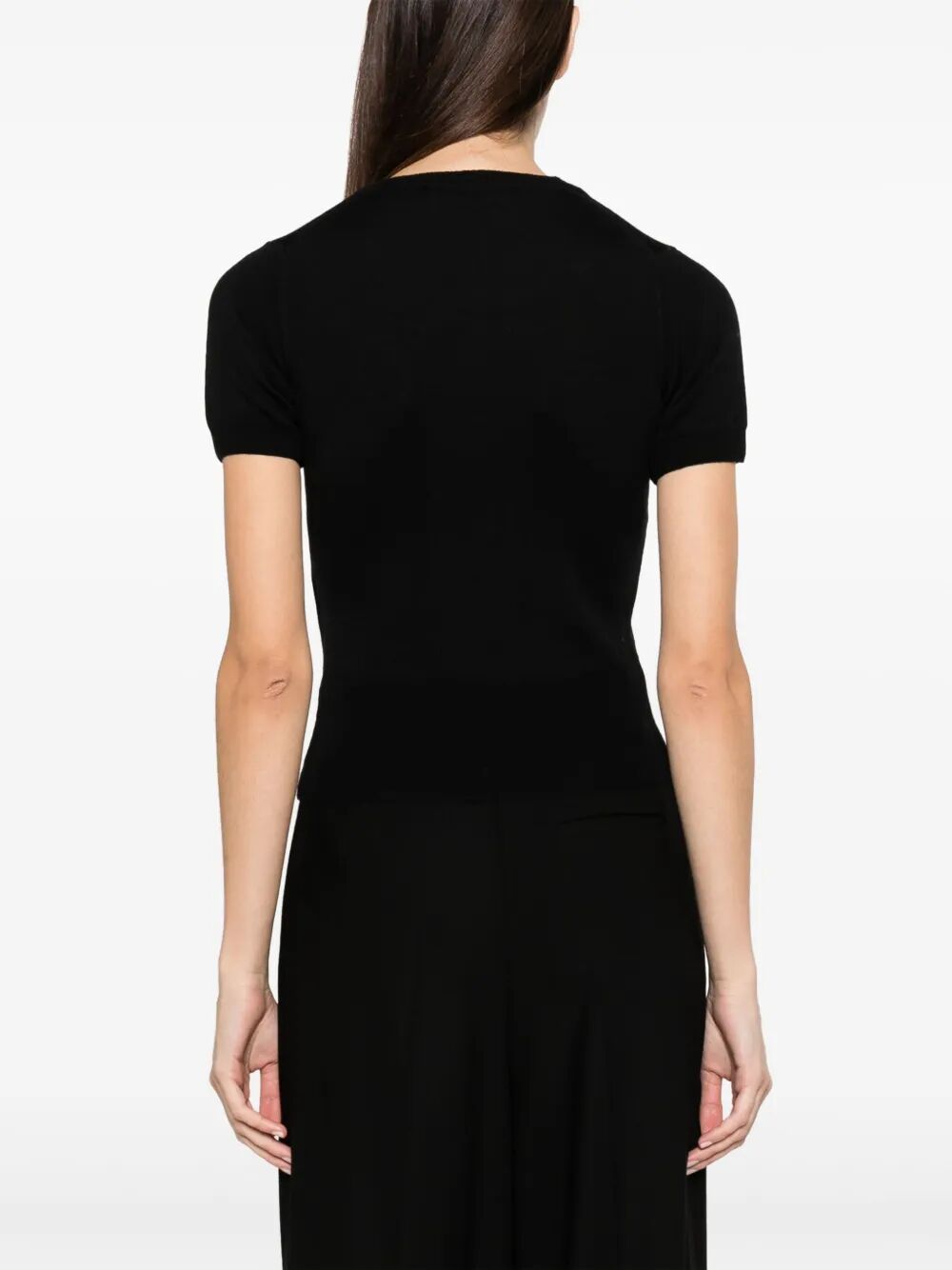 VIVIENNE WESTWOOD Chic Mini Knit Short-Sleeved Top