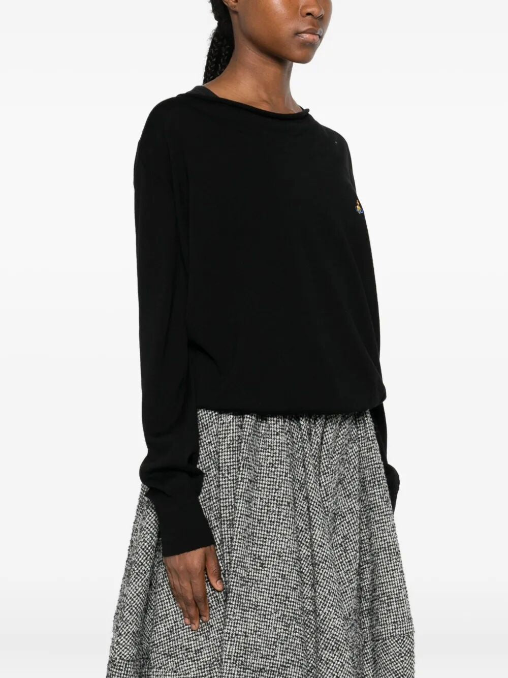 VIVIENNE WESTWOOD Pamela V-Neck Wool Sweater