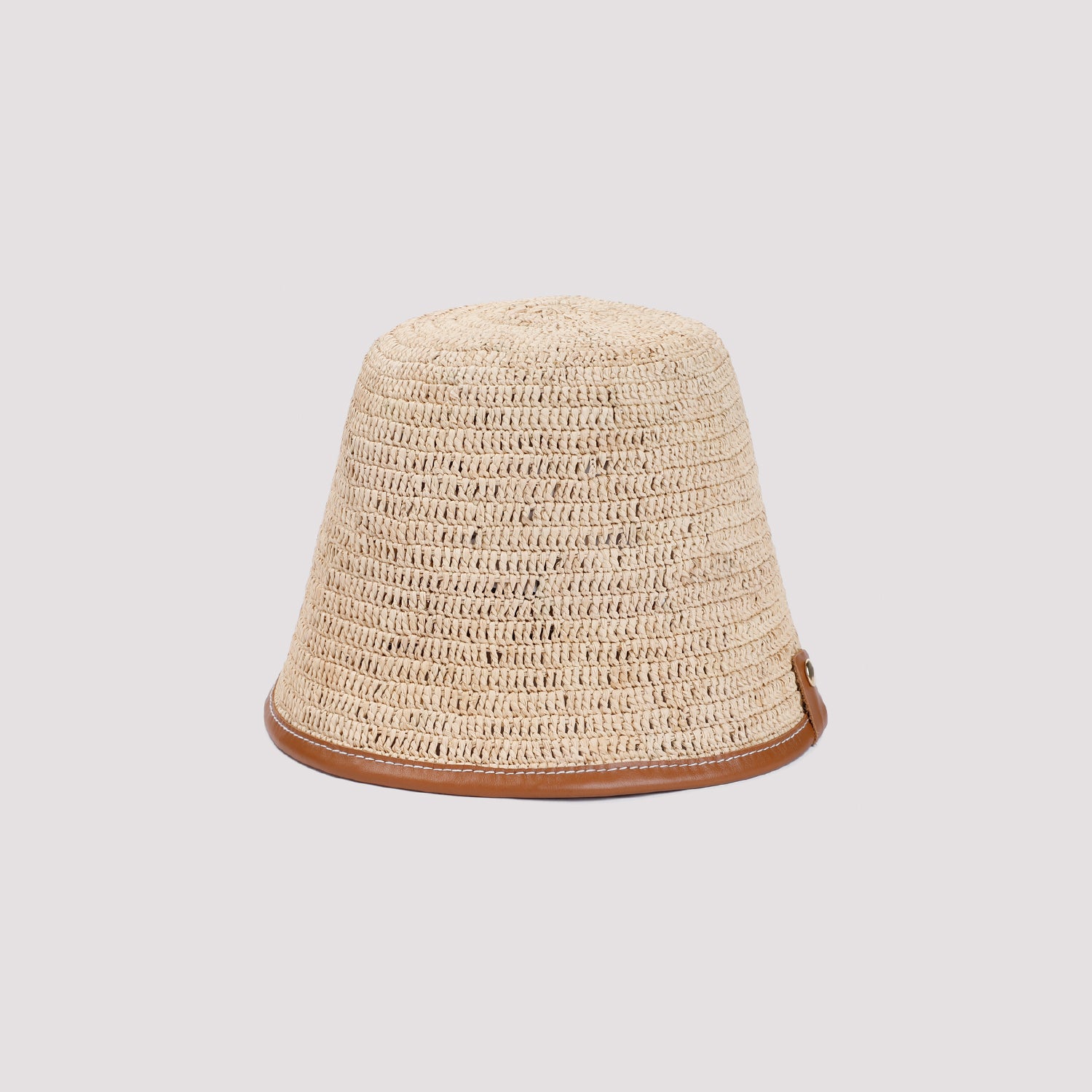 JACQUEMUS Stylish Raffia Bucket Hat