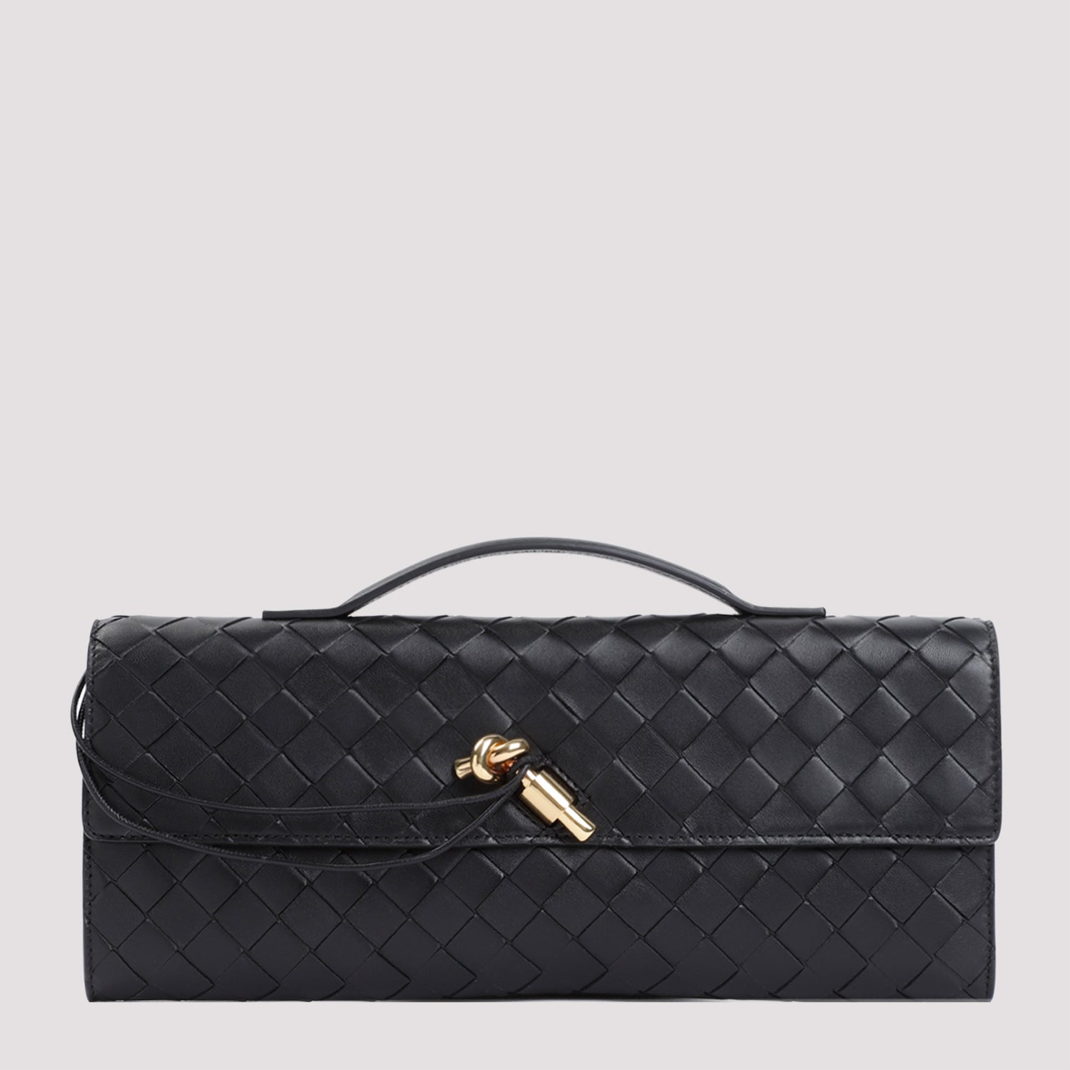 BOTTEGA VENETA Andiamo Long Intreccio Mini Clutch 31cm