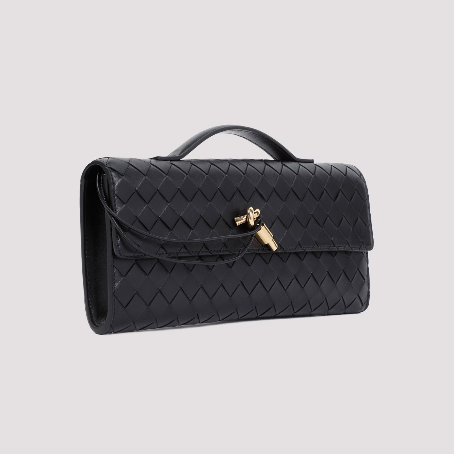 BOTTEGA VENETA Andiamo Long Intreccio Mini Clutch 31cm