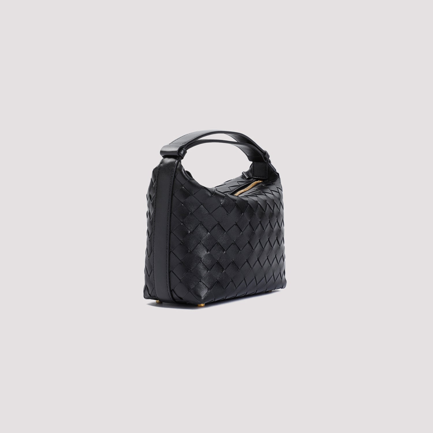 BOTTEGA VENETA Mini Wallace Intreccio 15 Handbag