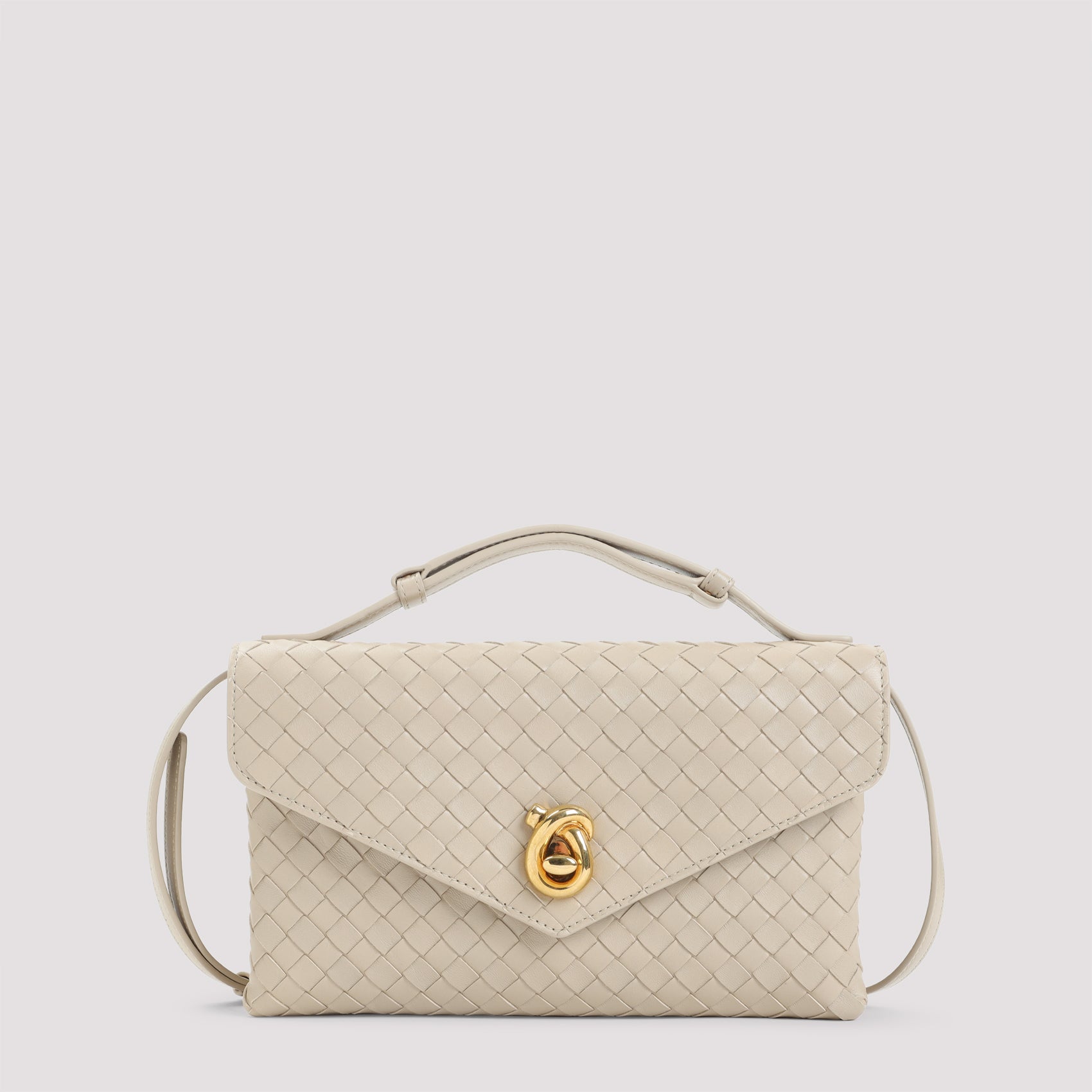BOTTEGA VENETA Mini Knot Lock Shoulder Handbag