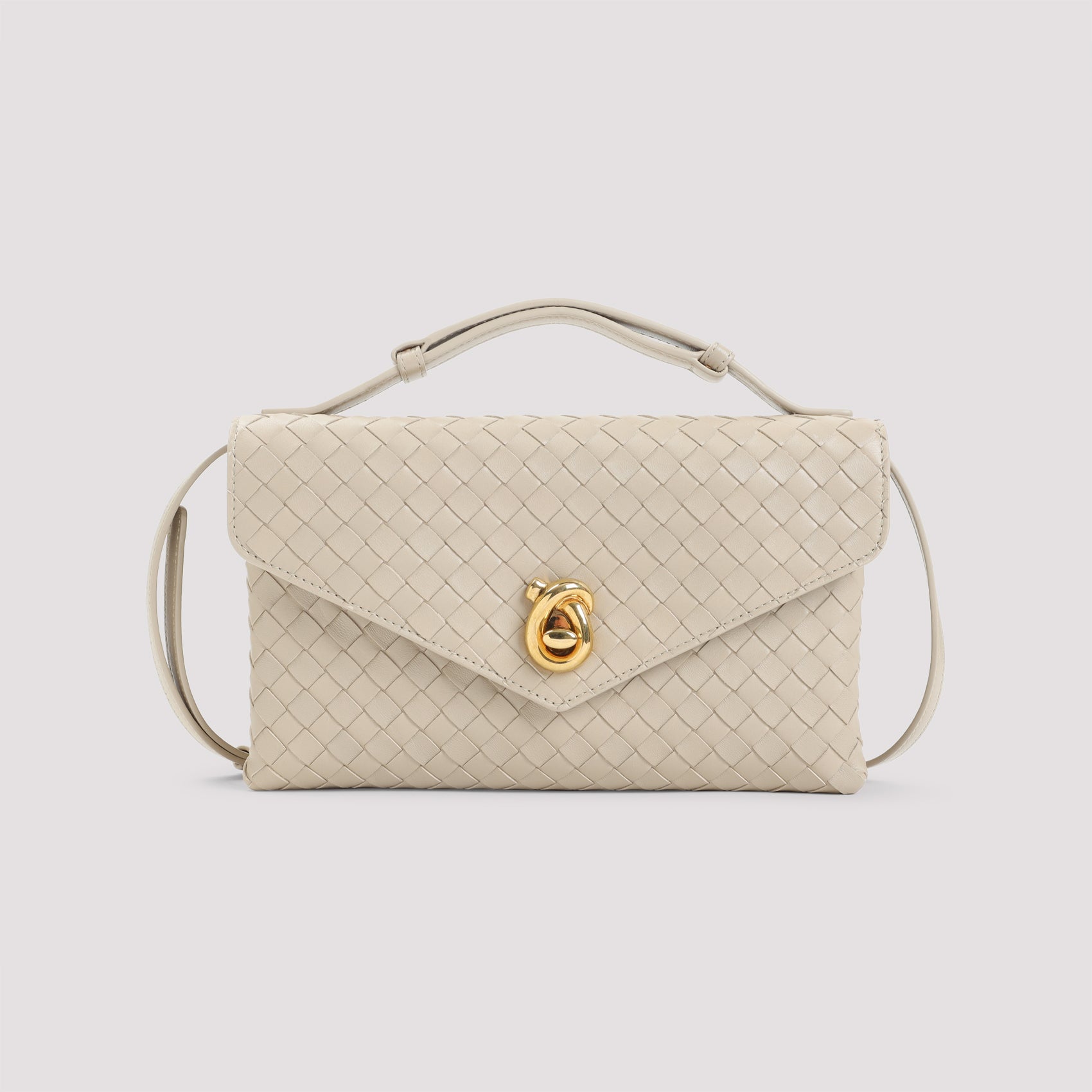 BOTTEGA VENETA Mini Knot Lock Shoulder Handbag