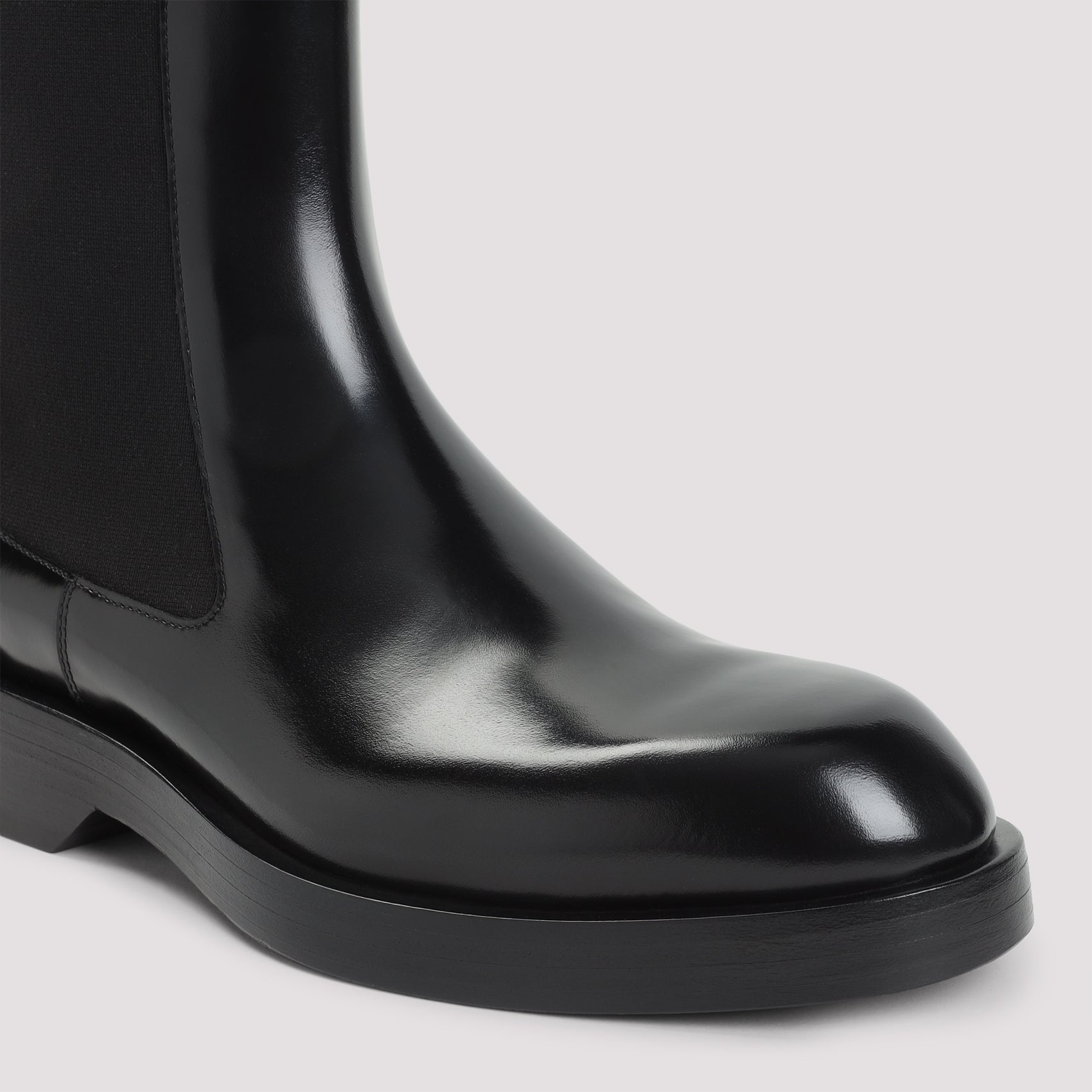 JIL SANDER 100% Leather Boots for Men