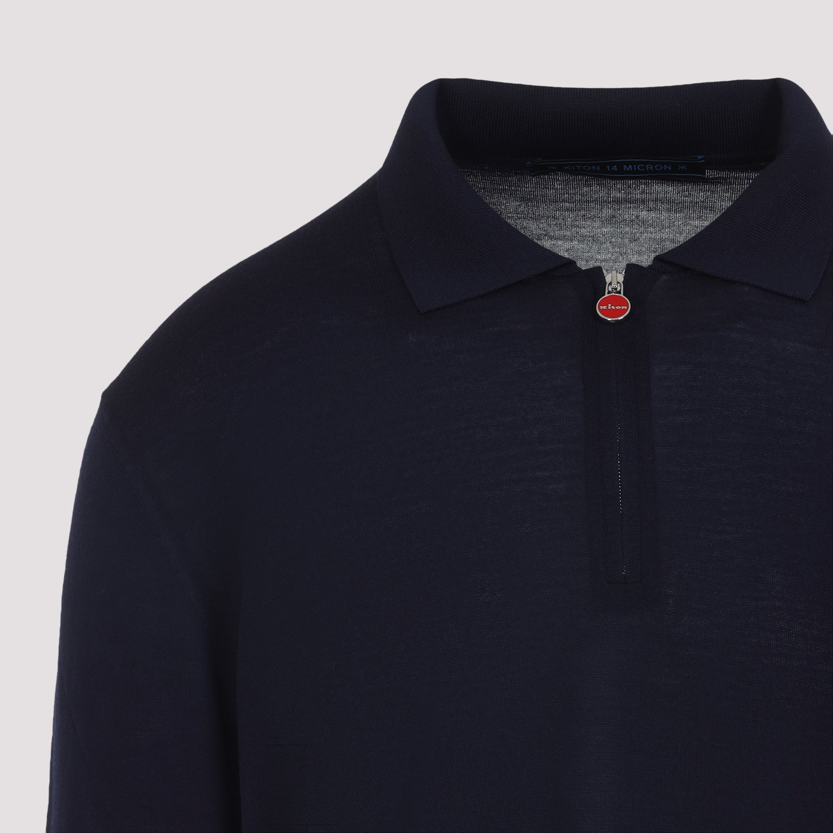 KITON Long Sleeves Polo Shirt for Men - FW25 Collection