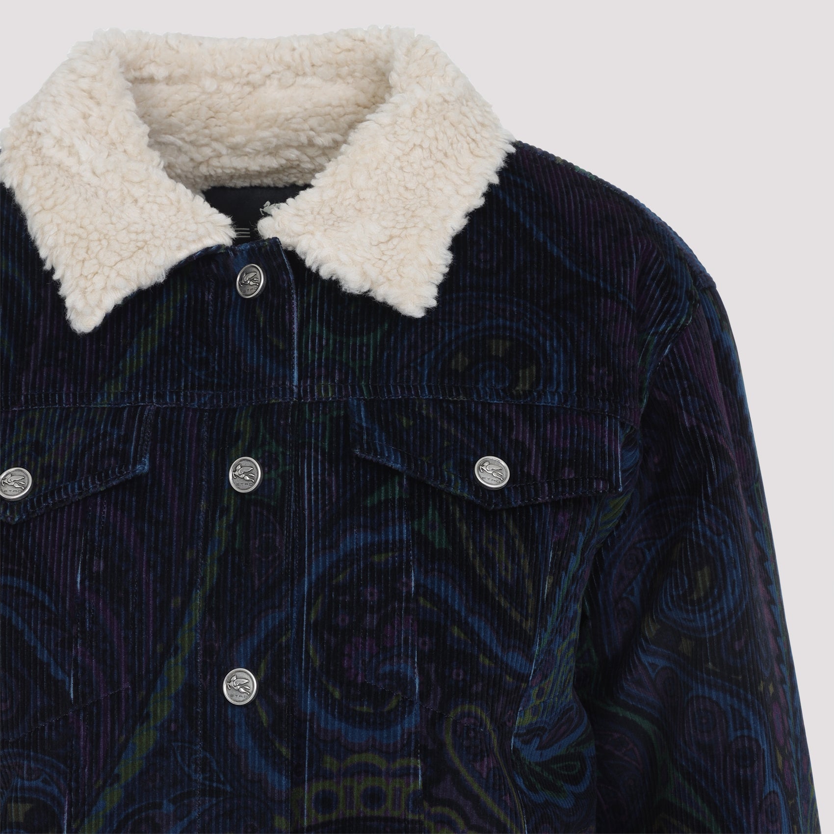 ETRO Men's Stylish Cotton Blend Jacket - FW25