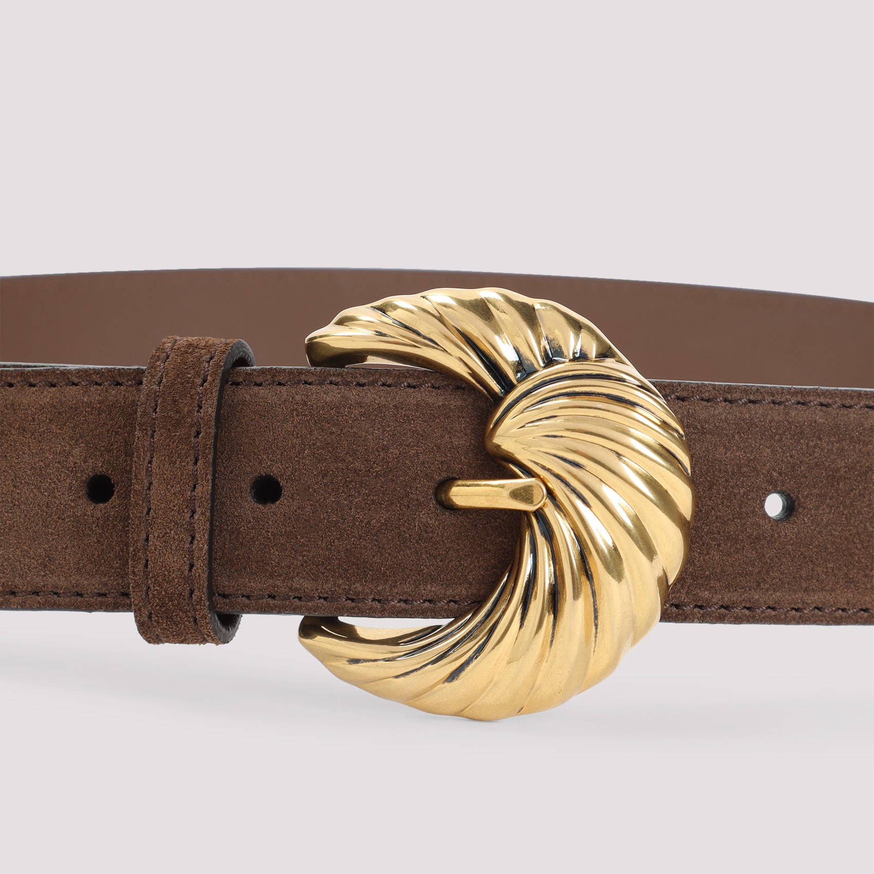 ETRO Suede Leather Belt - 3.5cm Width