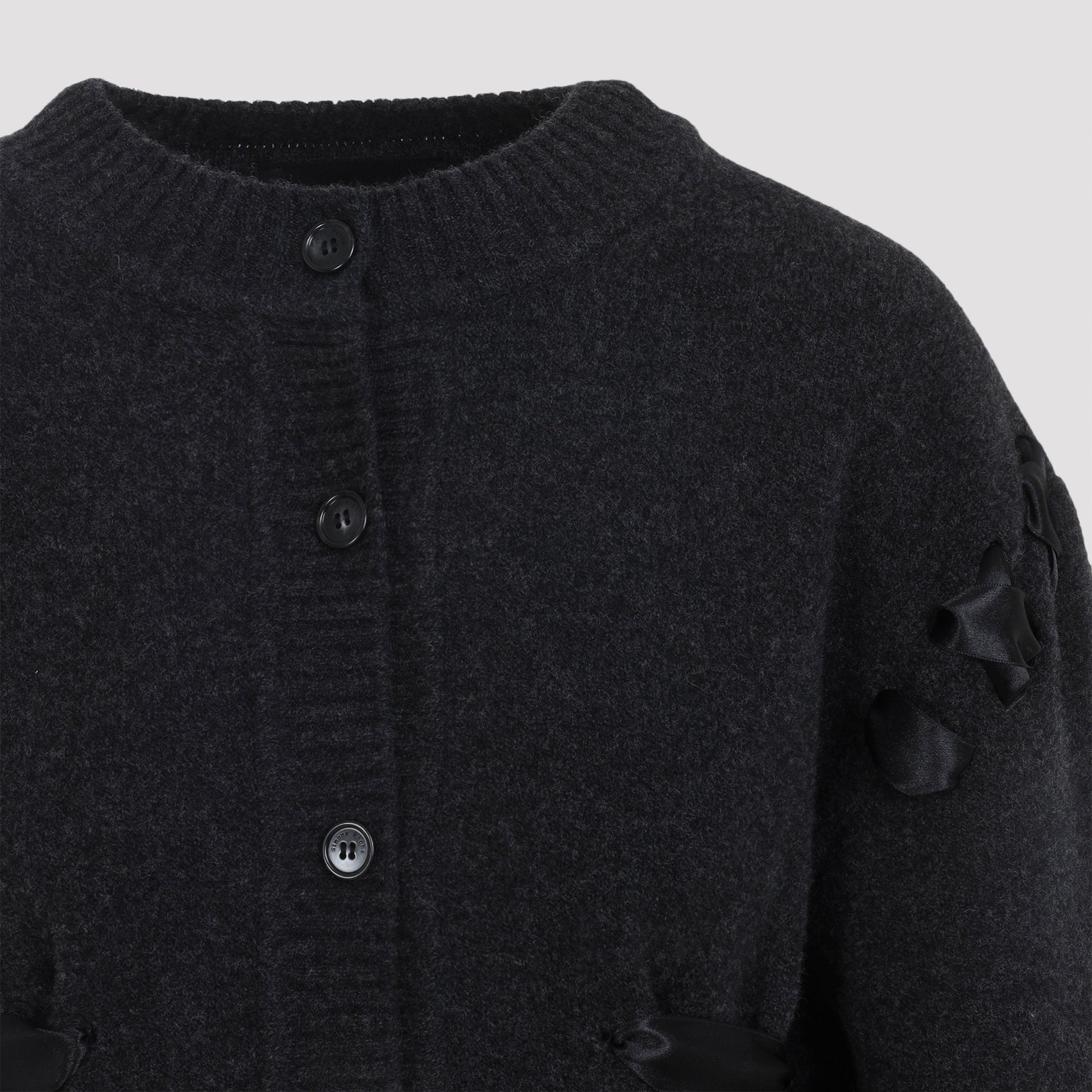 SIMONE ROCHA Sculpted Ribbon Corset Cardigan