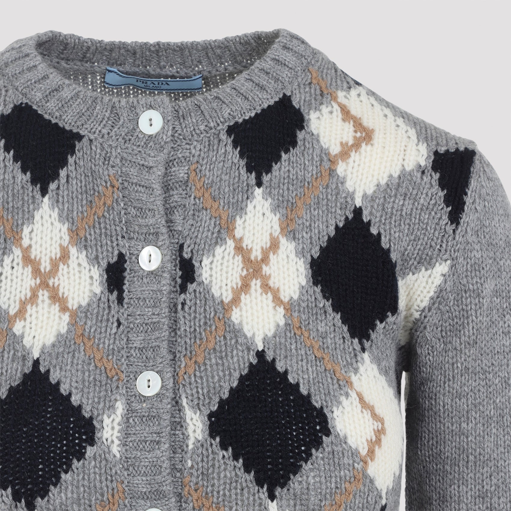 PRADA Luxury Cashmere Cardigan for Men