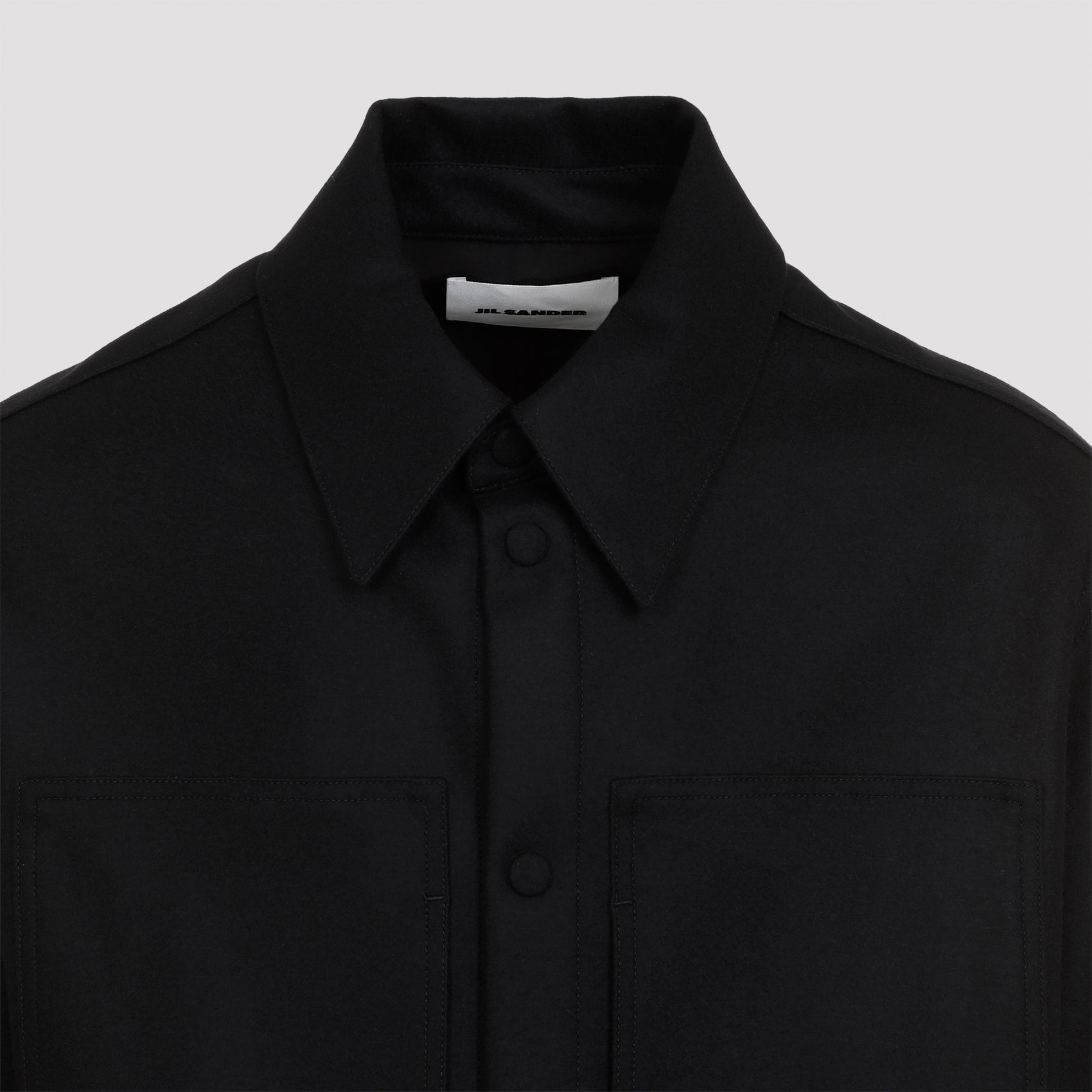 JIL SANDER Wool Shirt for Men - Perfect for FW24