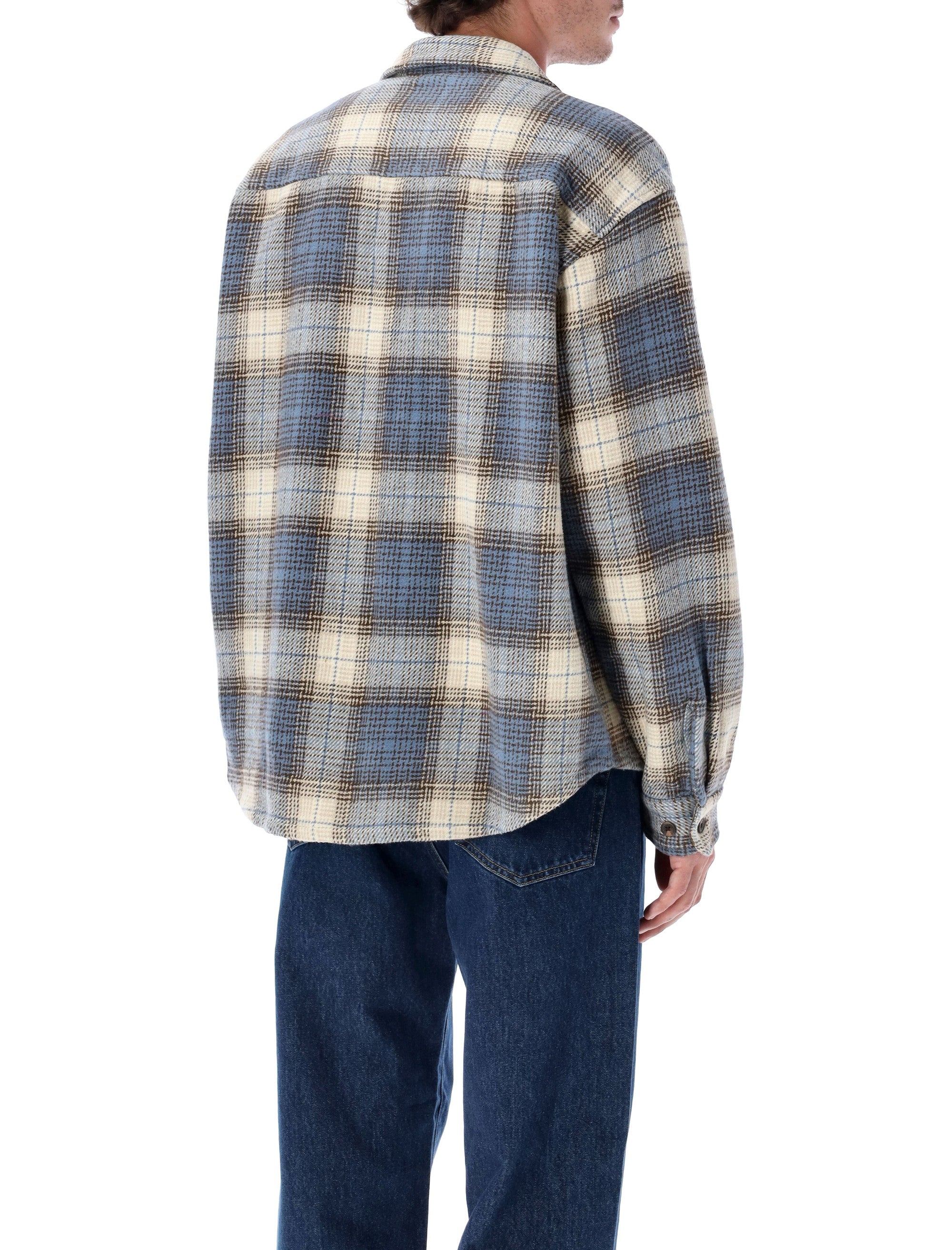OBEY Classic Plaid Cotton Shirt - Size L