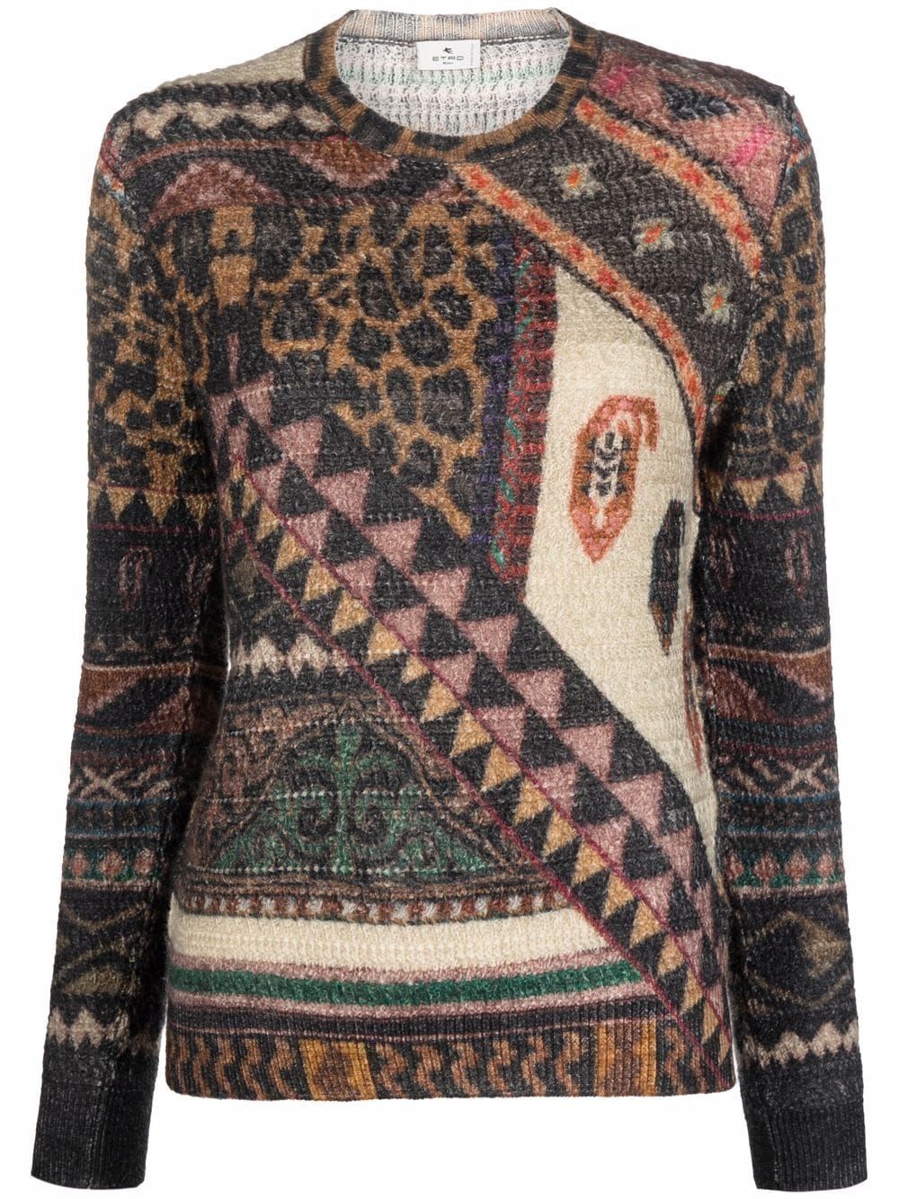 ETRO Patterned Knit Jumper for Women