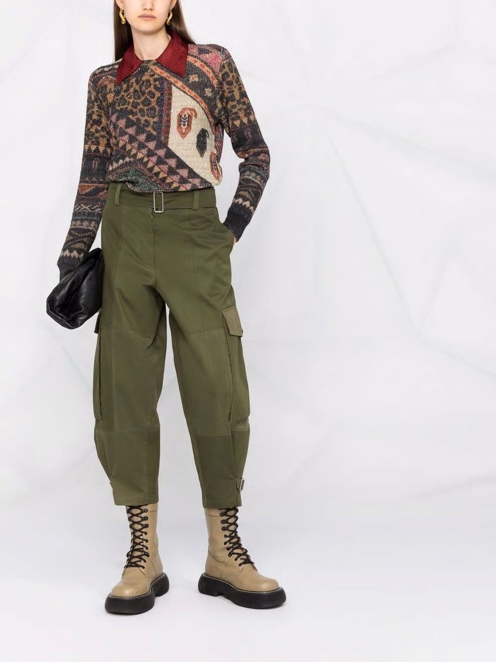 ETRO Patterned Knit Jumper for Women