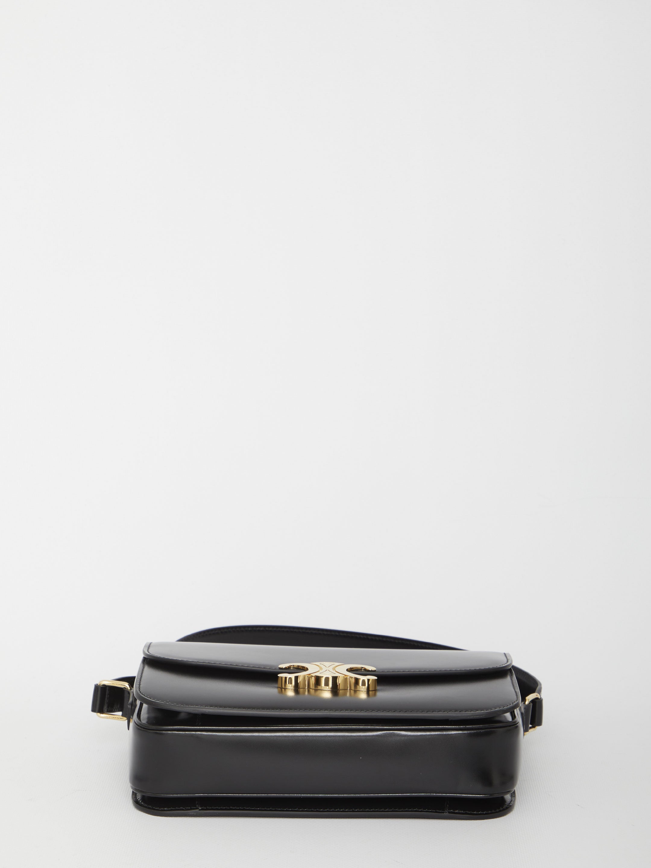 CELINE Triomphe Classic Mini Handbag 22.5x16.5x7cm