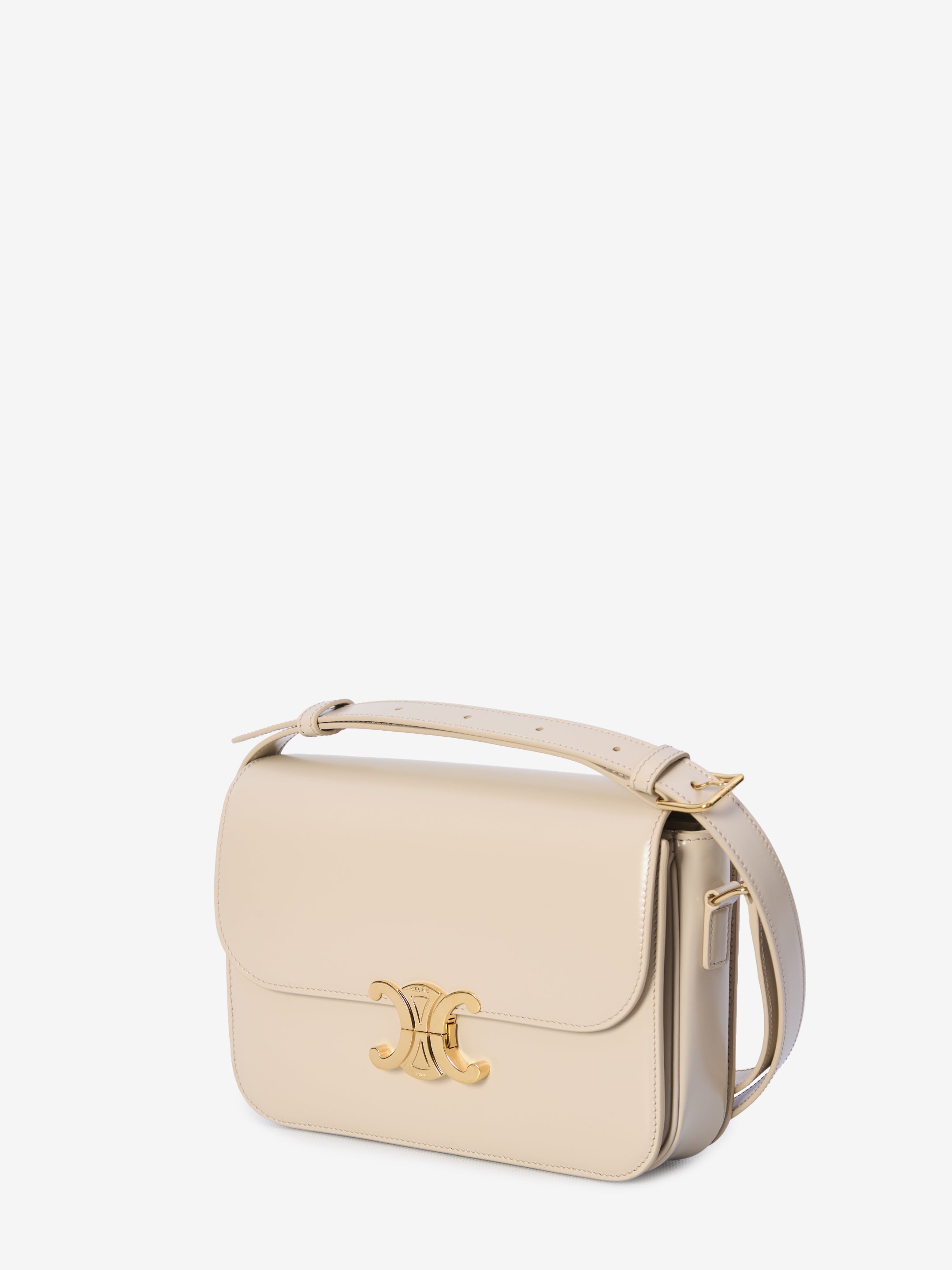 CELINE Classic Handbag in Shiny Calfskin
