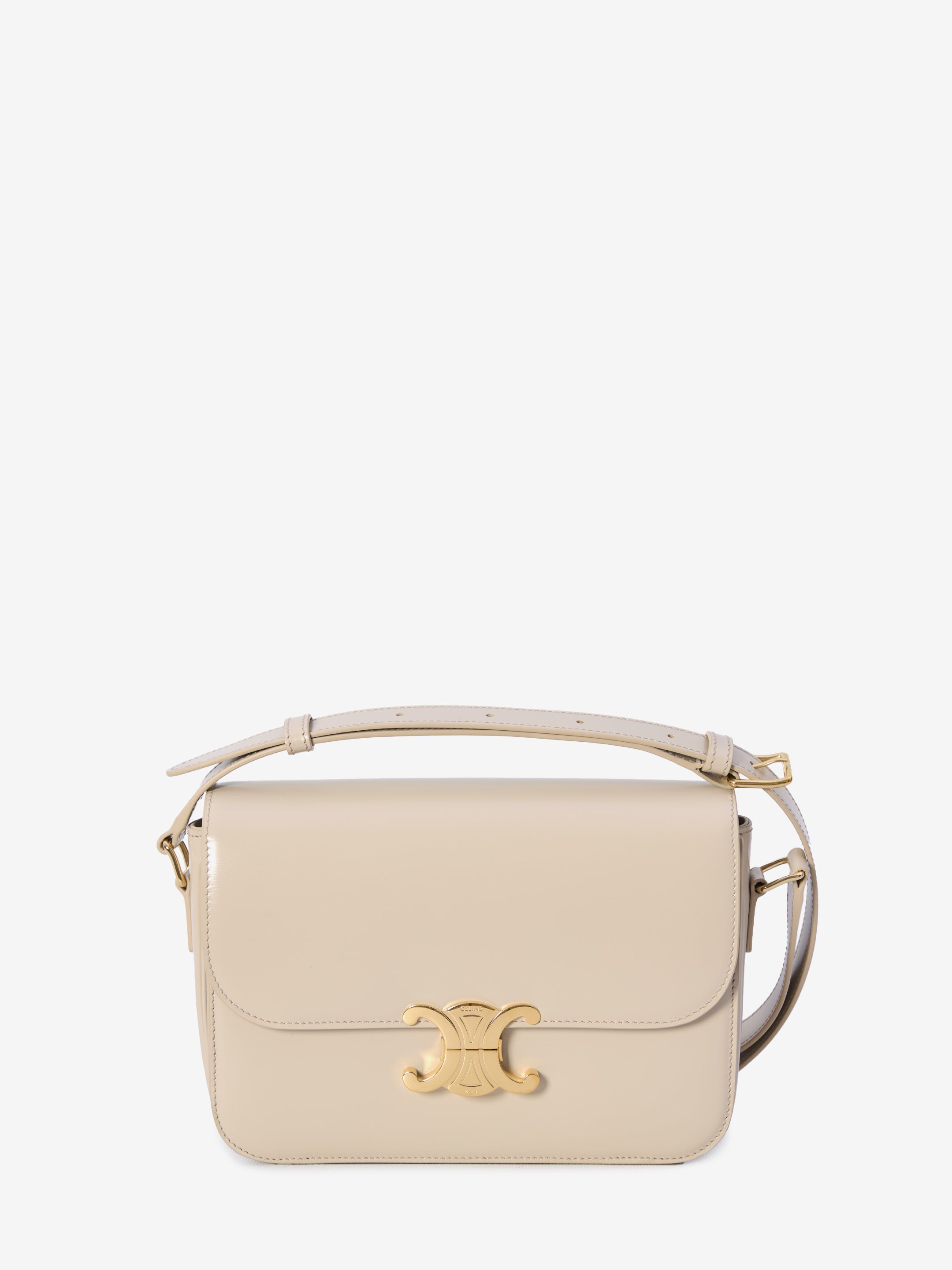 CELINE Classic Handbag in Shiny Calfskin