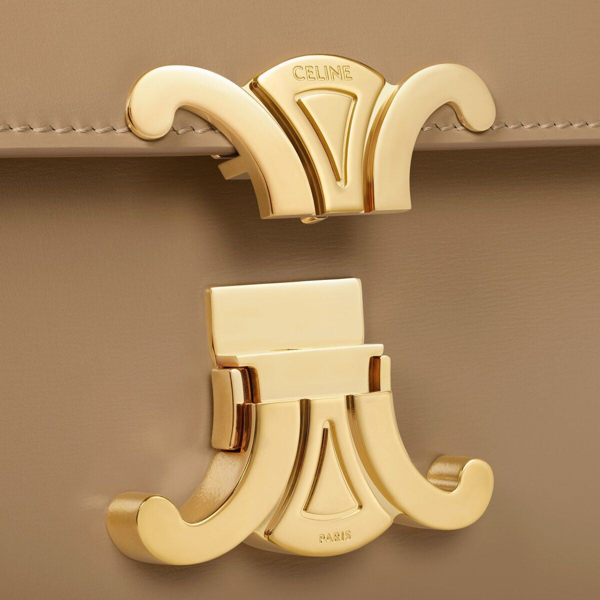 CELINE Classic Triumph Shoulder Bag - Mini Size