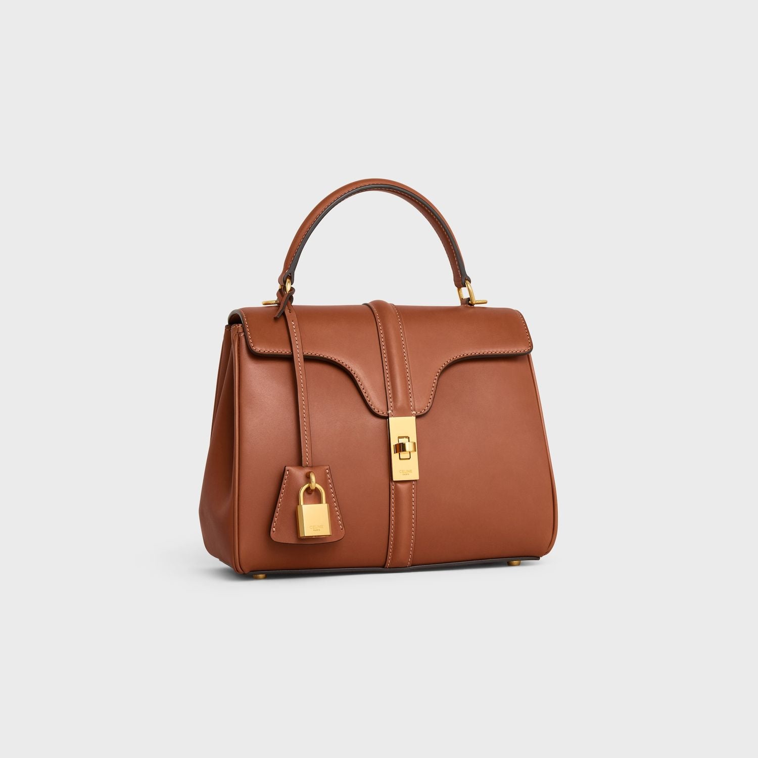 CELINE Mini Calf Leather Shoulder Bag