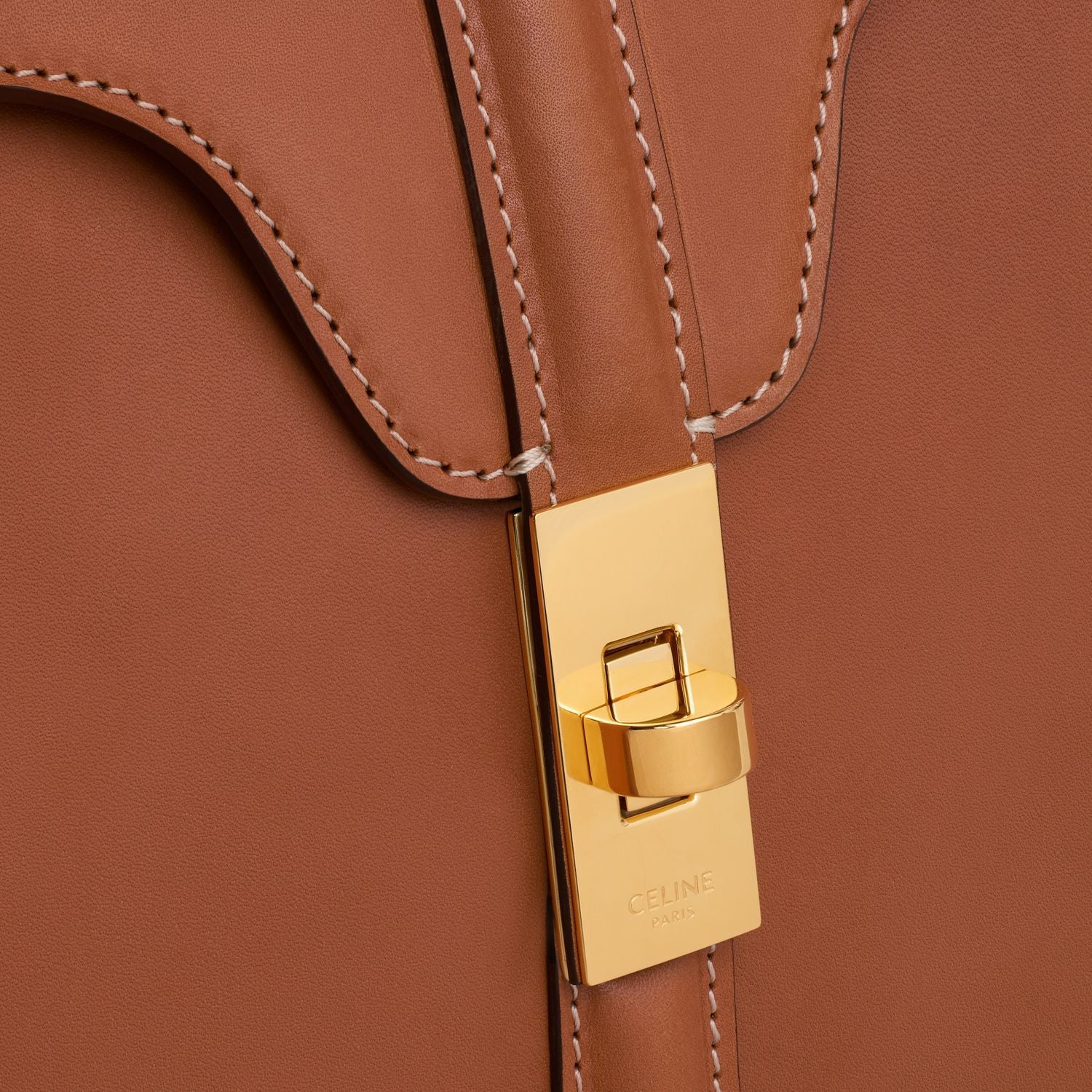 CELINE Mini Calf Leather Shoulder Bag