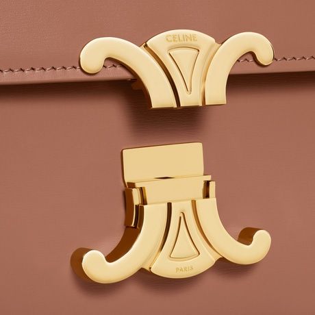 CELINE Mini Triomphe Handbag - Dimensions 18.5x13.5x7cm