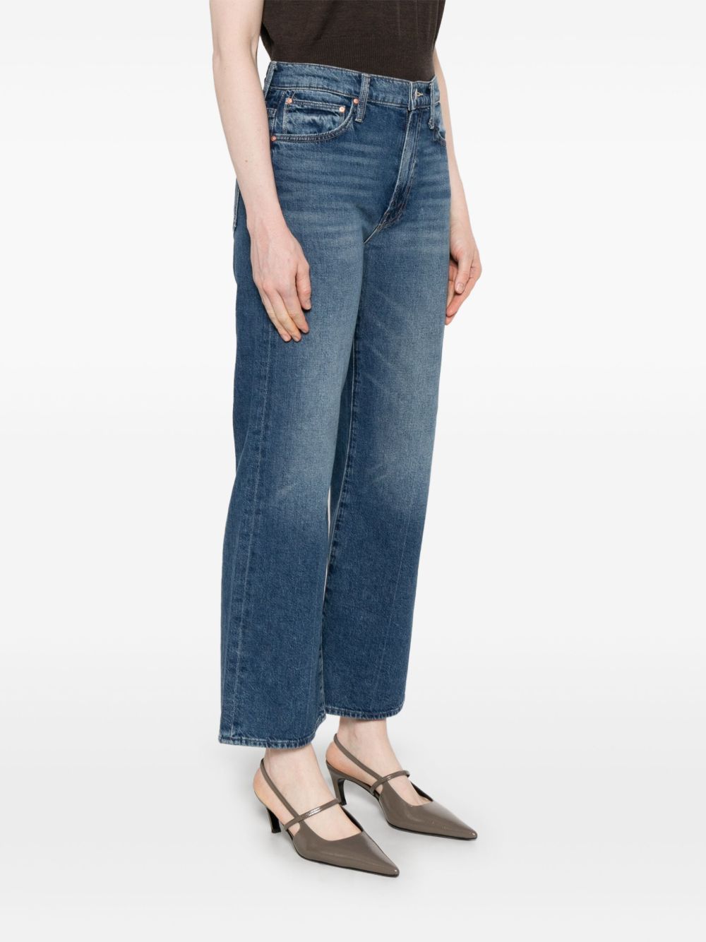 MOTHER Dodger Ankle Denim Jeans