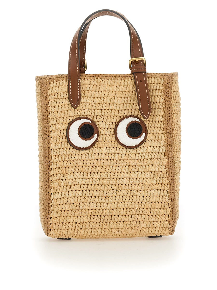 ANYA HINDMARCH Mini Tote Handbag with Eye Details - Perfect for Everyday Elegance