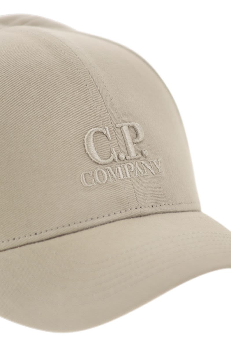 C.P.COMPANY Visor Hat with Embroidered Logo