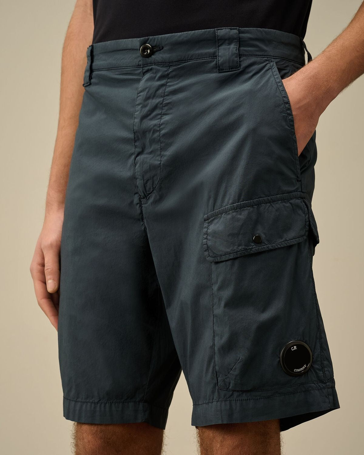C.P.COMPANY Flap Pocket Bermuda Shorts - Men's Mini Style