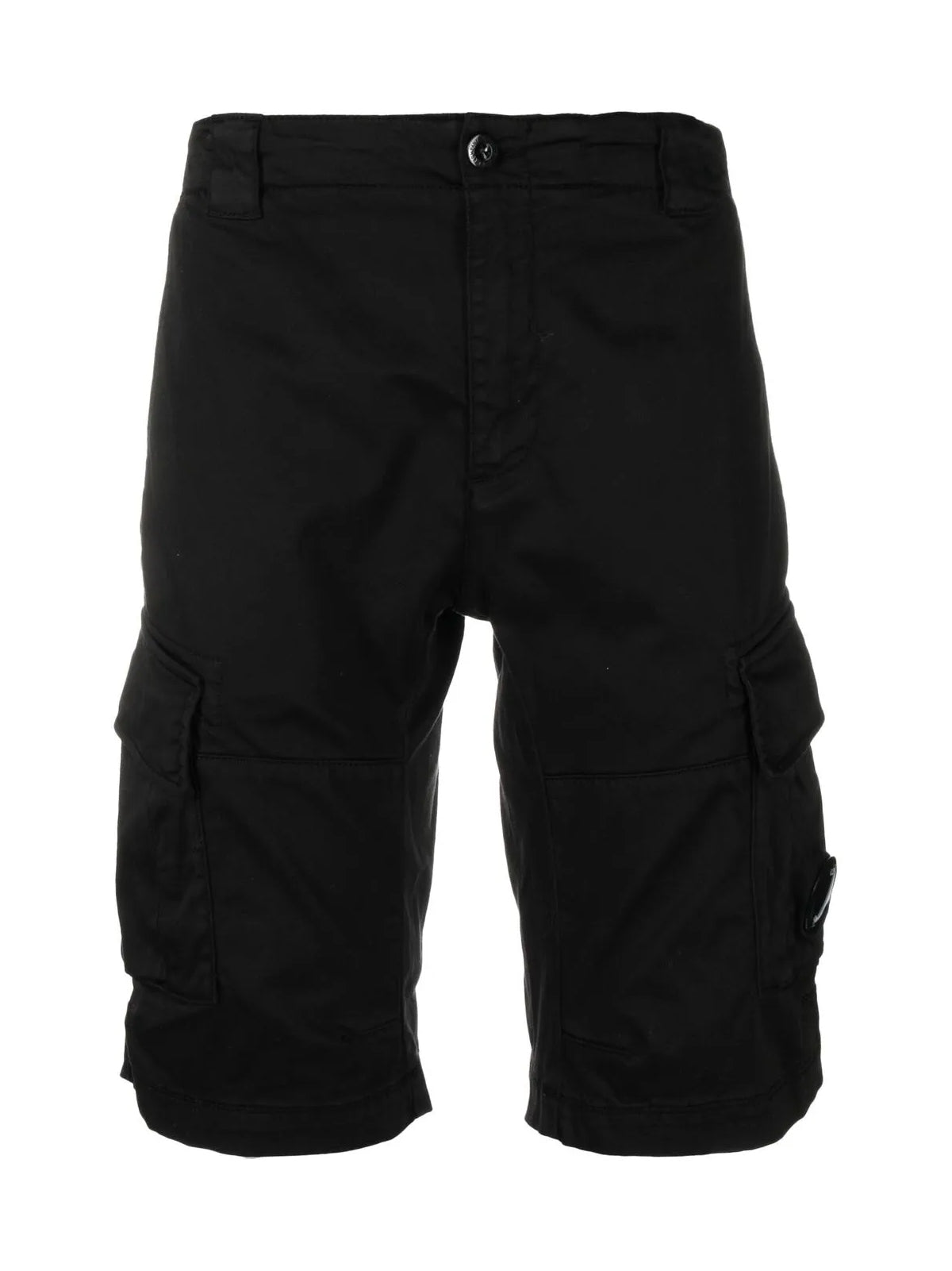 C.P.COMPANY Stretch Satin Cargo Bermuda Shorts