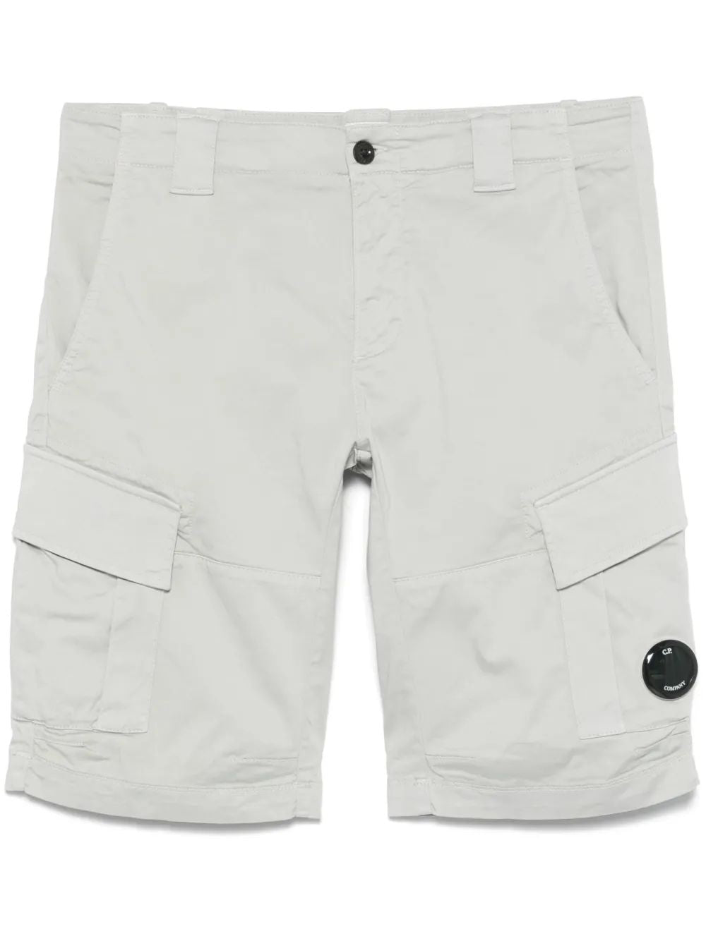 C.P.COMPANY Sateen Cargo Shorts for Men - SS25 Collection