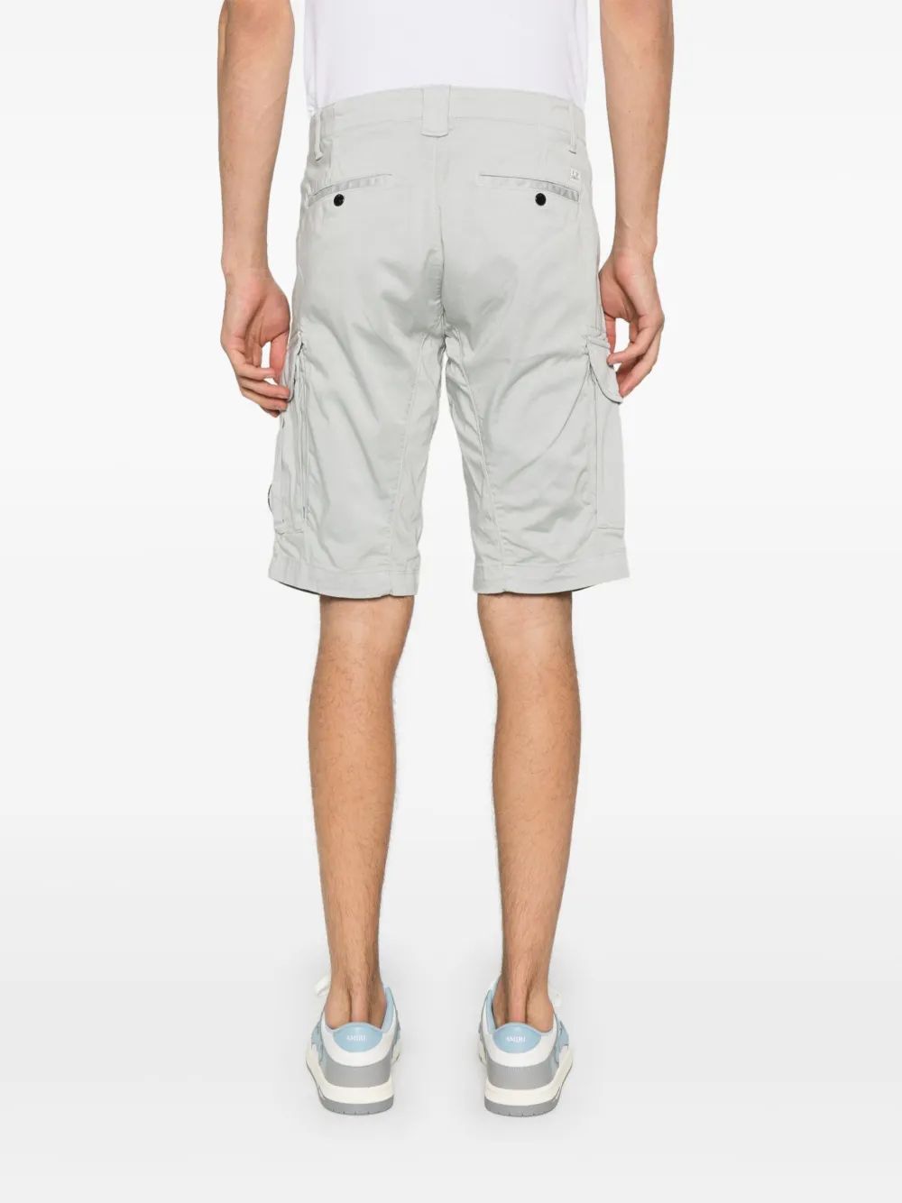 C.P.COMPANY Sateen Cargo Shorts for Men - SS25 Collection