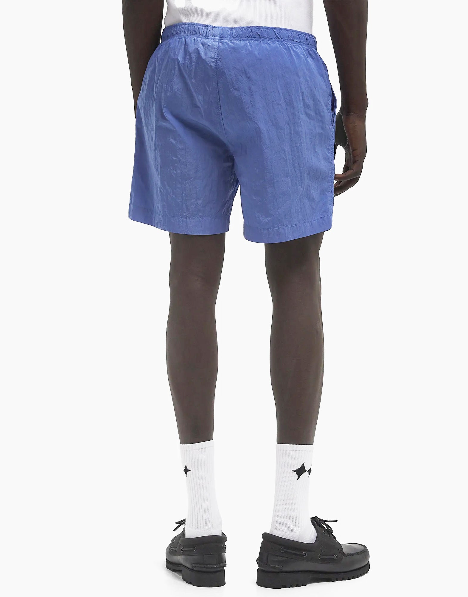 C.P.COMPANY Eco-Chrome Logo Swim Shorts for Men - SS26