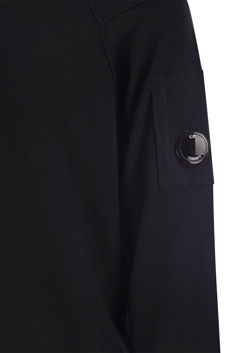 C.P.COMPANY Premium Sea Island Cotton Crew-Neck Jumper