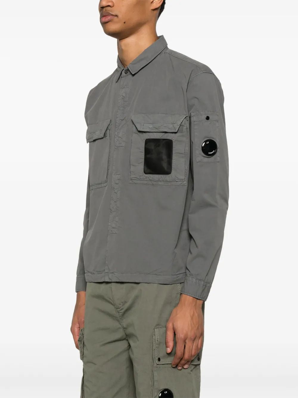C.P.COMPANY Lens Detail Overshirt for Men - SS25