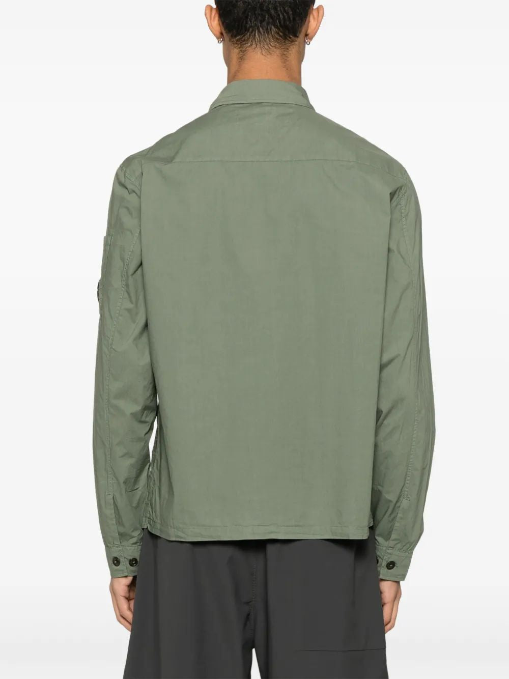 C.P.COMPANY Men's Lightweight Cotton Mini Shirt