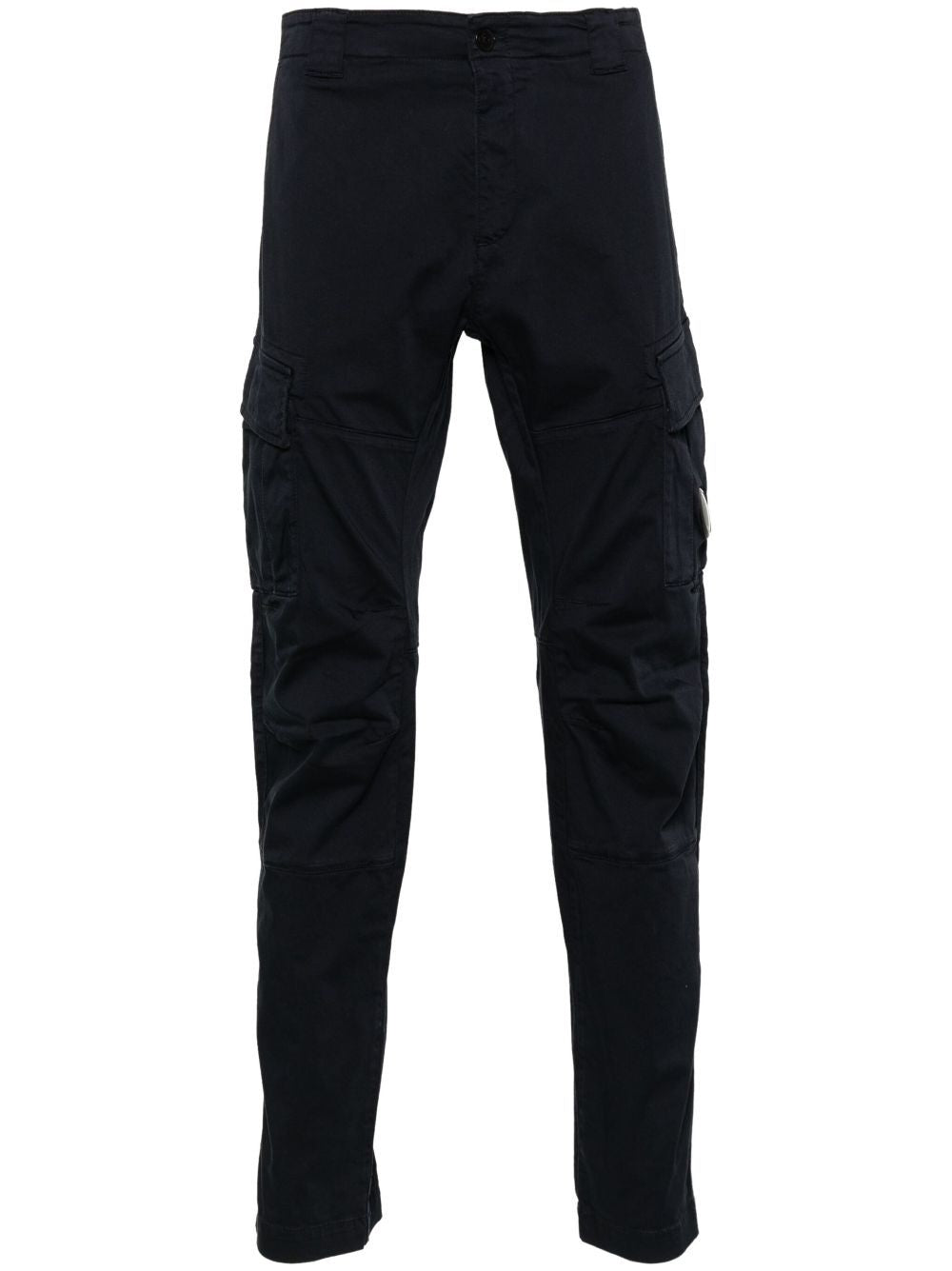 C.P.COMPANY Men's Lens-Detail Cargo Trousers with Mini Logo Tag