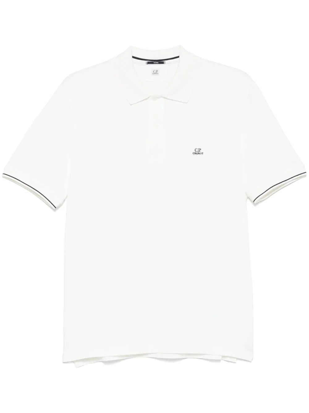 C.P.COMPANY Logo-Patch Polo Shirt - Men’s SS25 Edition