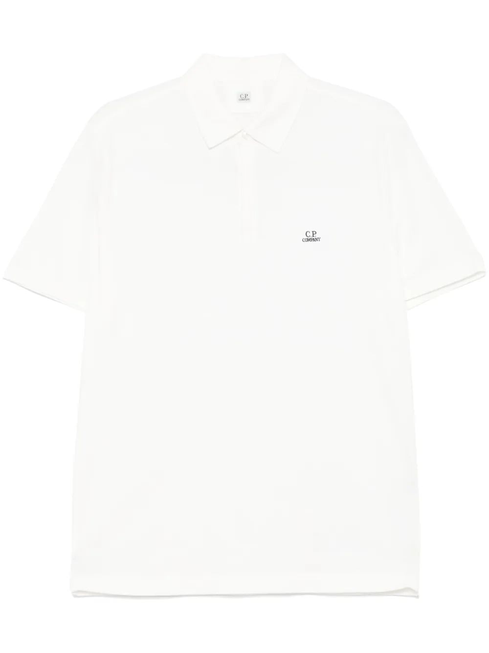 C.P.COMPANY Logo Patch Mini Polo Shirt