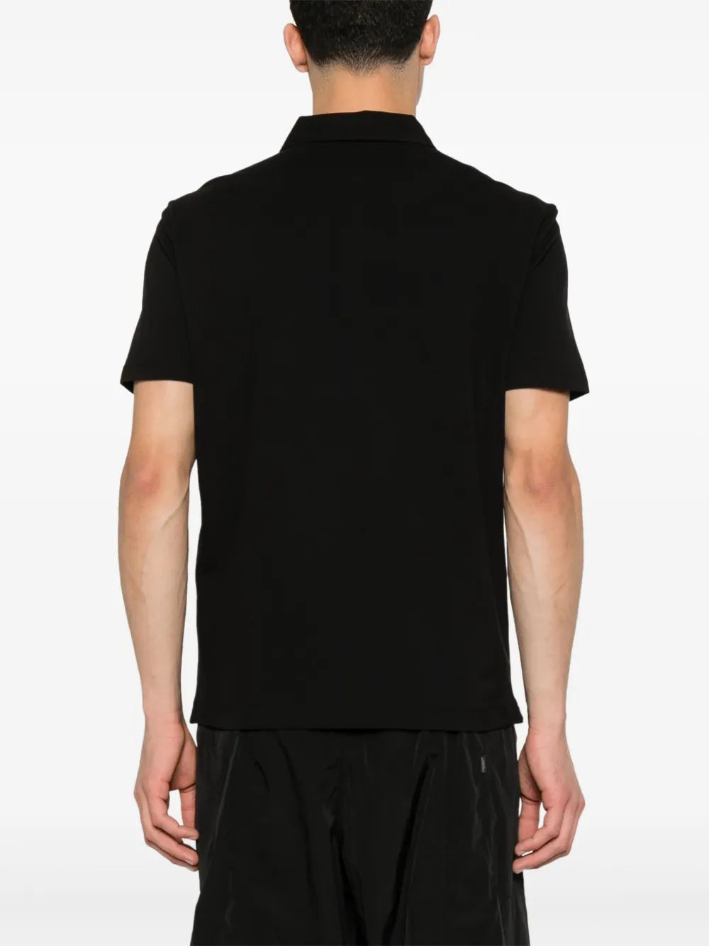 C.P.COMPANY Logo Patch Mini Polo Shirt