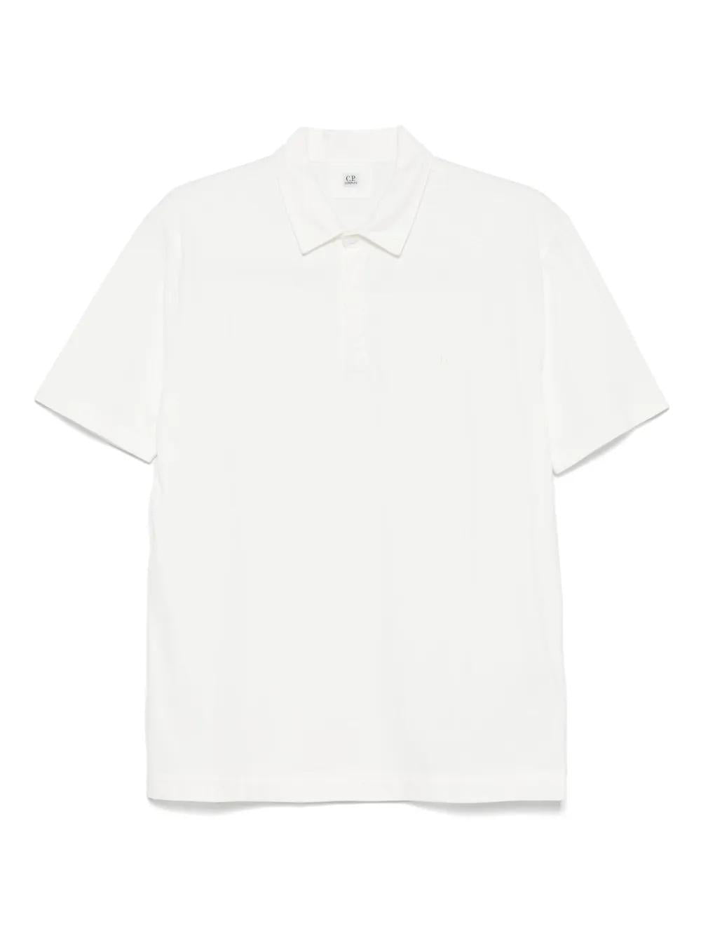 C.P.COMPANY Minimal Logo Polo for Men - SS25