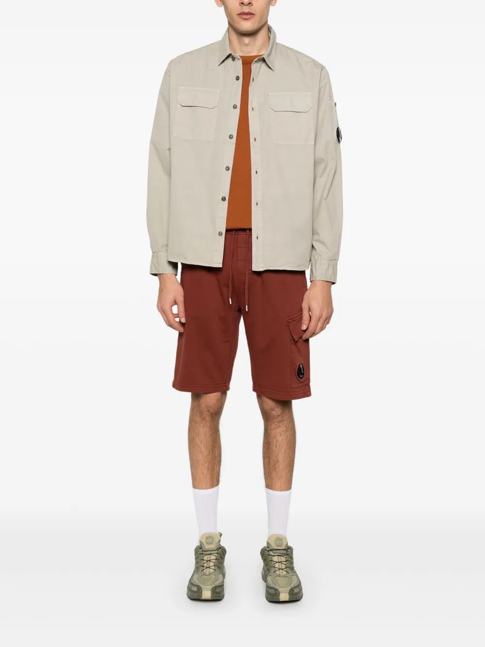 C.P.COMPANY Classic Gabardine Mini Shirt for Men