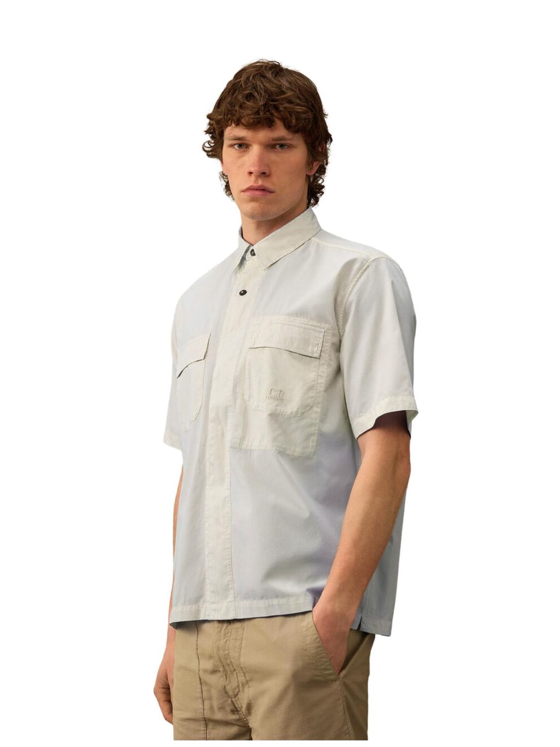 C.P.COMPANY Boxy Short Sleeve Shirt for Men